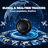 GPS Tracker for Vehicles,Car GPS Tracker Portable Real Time Magnetic GPS Tracking Device, Full Global Coverage Location Tracker for Car,kids,dogs,Trucks/Person. No Subscription Required/No Monthly Fee