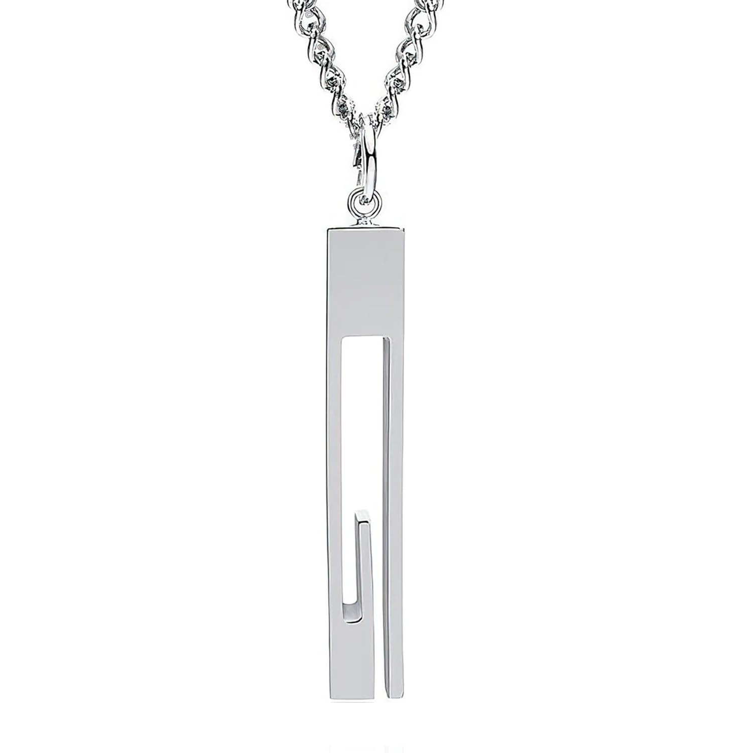 Gift Men's Stainless Steel Cross Pendant Lord's Prayer Gold Silver Black Stainless Steel Necklace Bible Verse for Men or Women-image-46