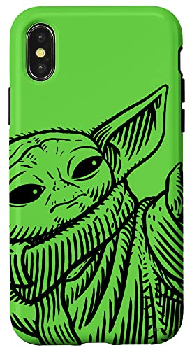 Coque iPhone X/XS Star Wars Grogu : le cadeau idéal pour fan