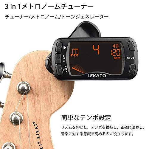 LEKATO クリップ式チューナー の商品画像 1
