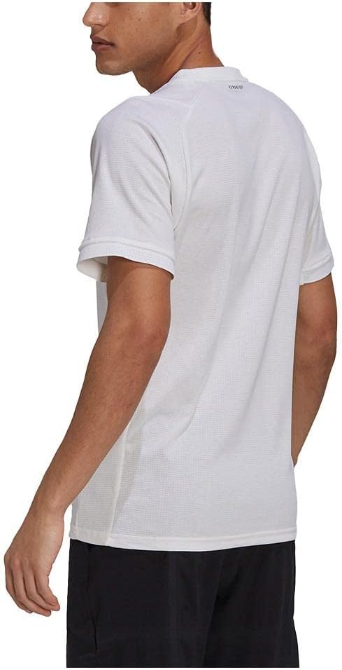 adidas FreeLift White-Black Mens Tennis Shirt White/Black