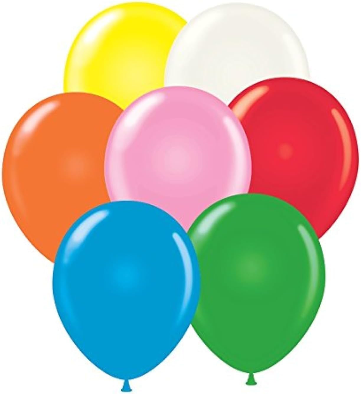 Unique 17'' Pack of 50 Assorted Balloons