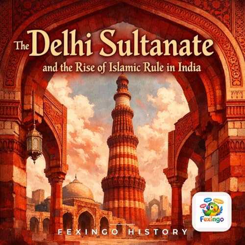 The Delhi Sultanate and the Rise of Islamic Rule in India &mdash; Fexingo History copertina