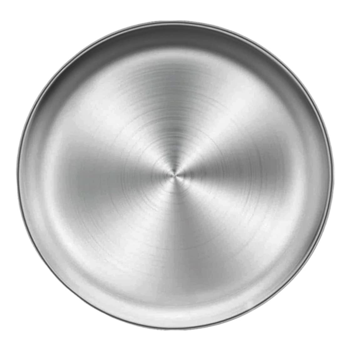 Plateau de rangement multifonctionnel rond en métal, poêle à Pizza en acier inoxydable pour gâteau aux fruits 34cm, décor