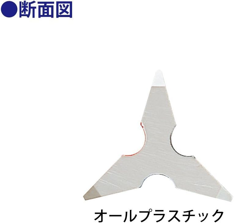 TZ-1562 triangular scale plastic core 15cm (japan import) : Office Products