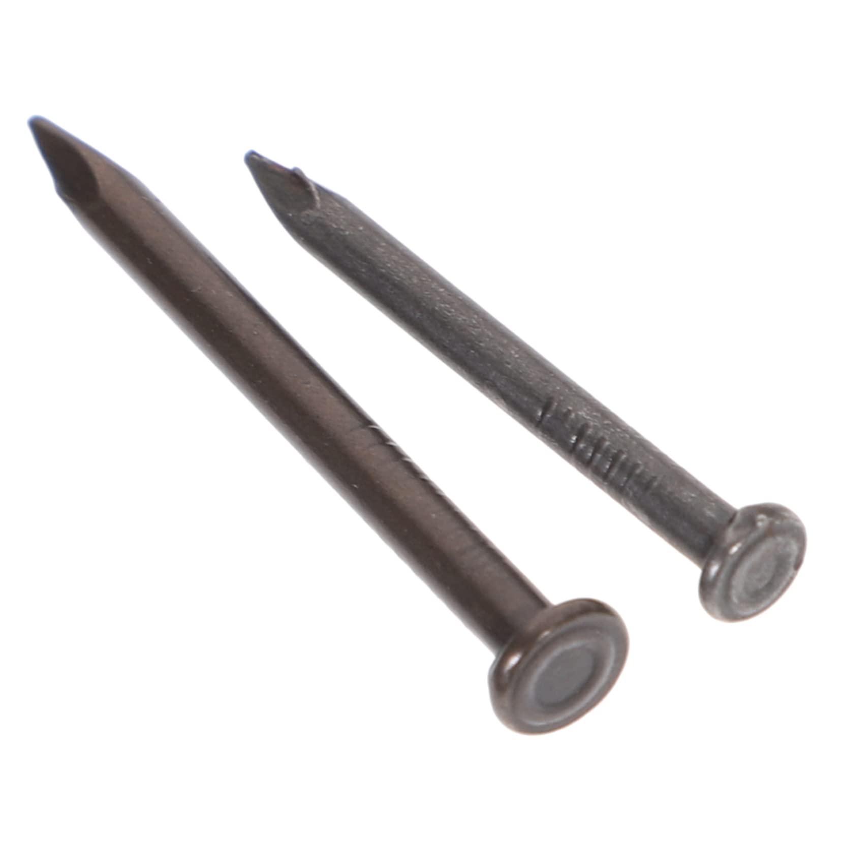 MUCKLILY Ssorted Steel Nails Kit Point Tip Wall Cement Nails Galvanized Steel Nails Straight Grain Nails Hardened
