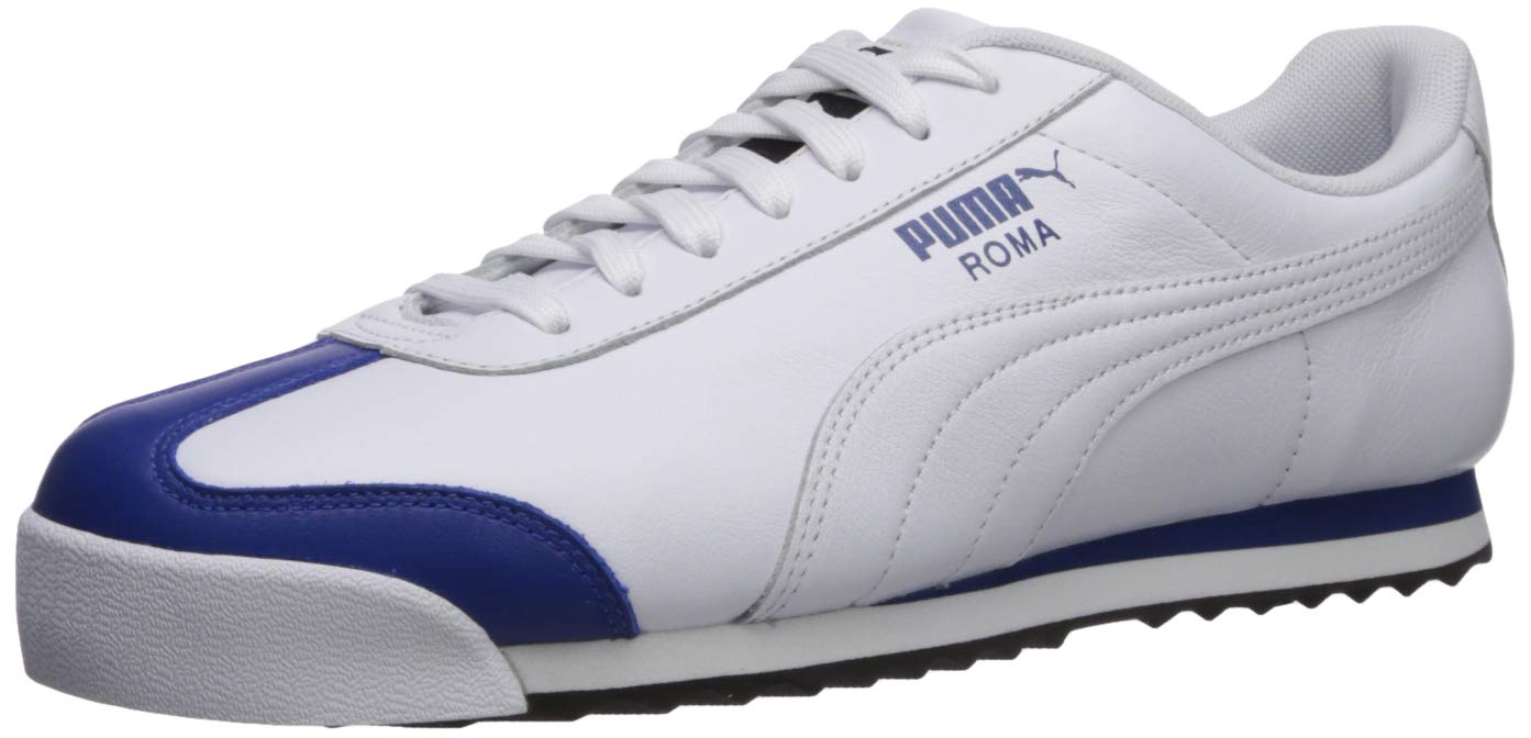PUMA Damskie trampki Roma Basic, Biały Indigor, 39 EU