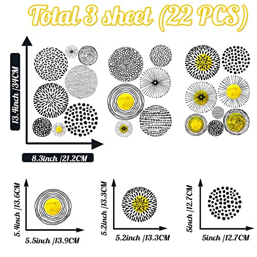 Polka Dots Wall Sticker,Art Polka Dots Wall Decals For Kids Room,Circle Wall Decal Living Room Decor Peel And Stick,Vinyl Round Wall Stickers Dots Wall Decals For Bedroom Classroom Playroom Decor #TOP6