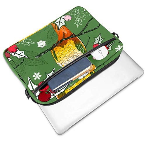 Housse ordinateur portable 13" 14" imperméable imprimé oiseau tropical