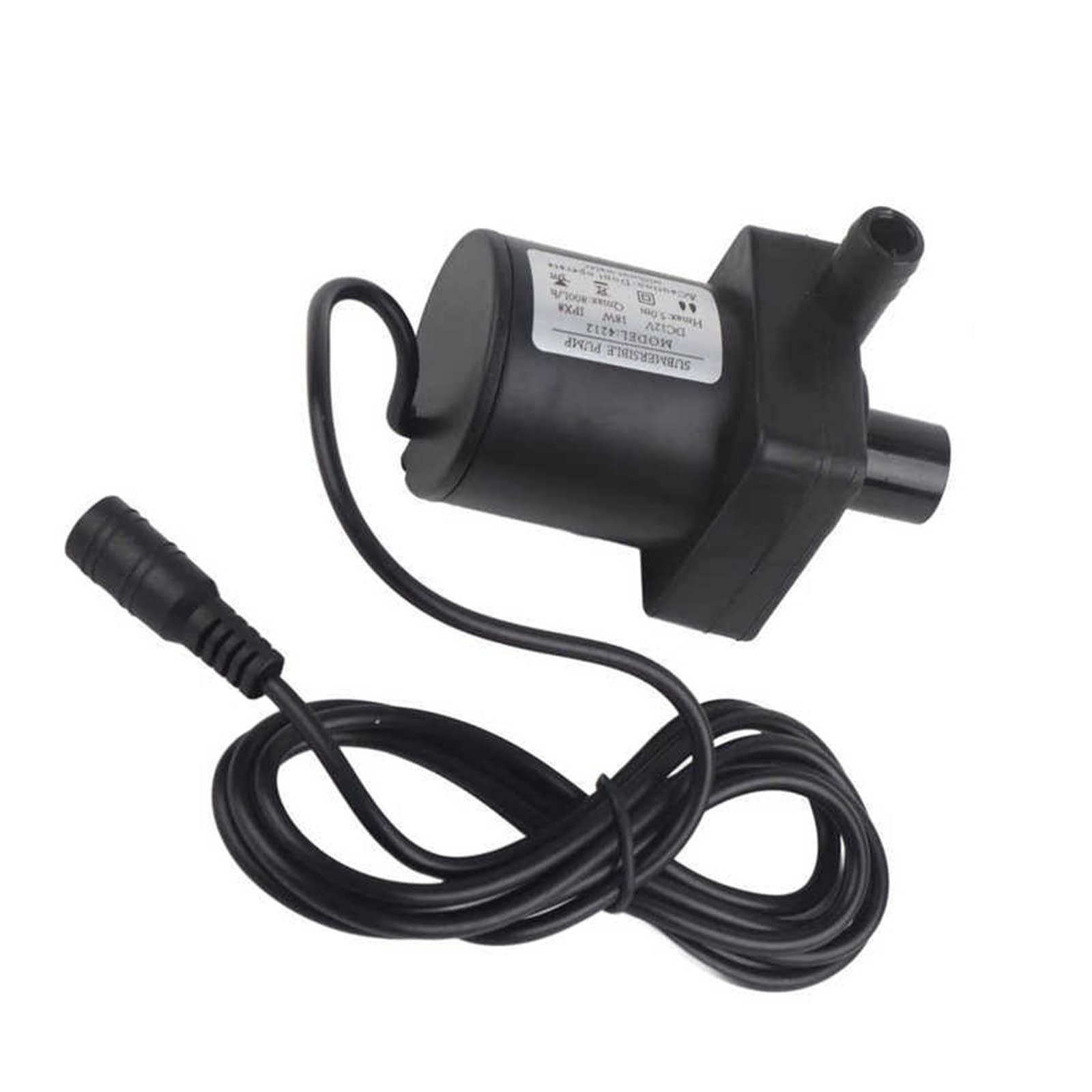 Arik Light Self Priming Diaphragm Water Pump 12V 18W Submersible Pump Mini Silent 800L/H Large Brushless Motor Pump For Pools Pond Aquarium