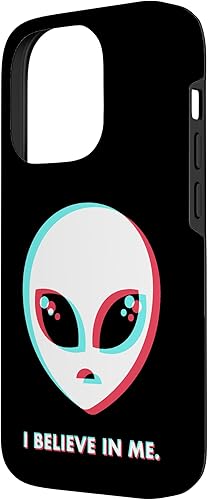 Miniatura 2 de iPhone 14 Pro Alien Shirt Disfraz de Halloween Big Alien Head I believe in me Case
