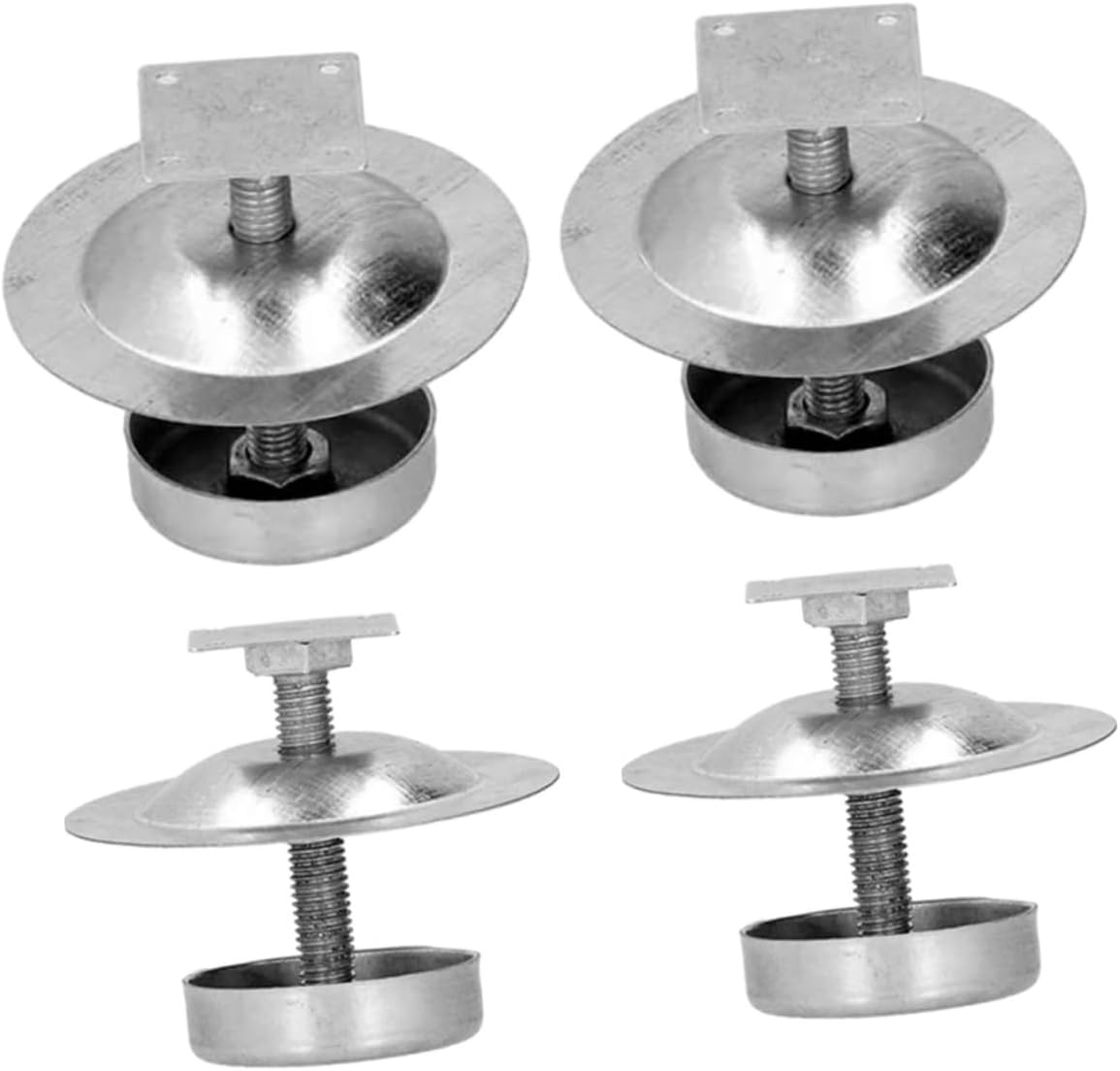 POPETPOP 3sets Metal Beehive Feet Durable Beehive Stand for Outdoor Use Lightweight Easy to Install Secure Base for Protecting Bees Beekeeping Supplies 4pcs*3
