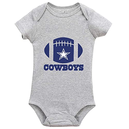 Image of YCICIVDee Cowboys Baby Bodysuit Girl boy Infant Toddler Organic Clothes