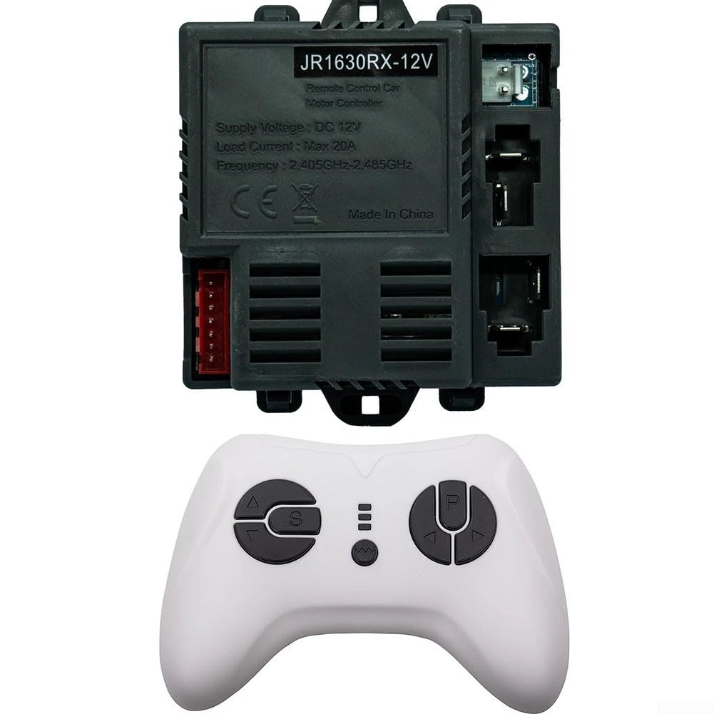 2 mandos a distancia 4G para JR1630RX 12V receptor de coche eléctrico adecuado para modelos infantiles (receptor)