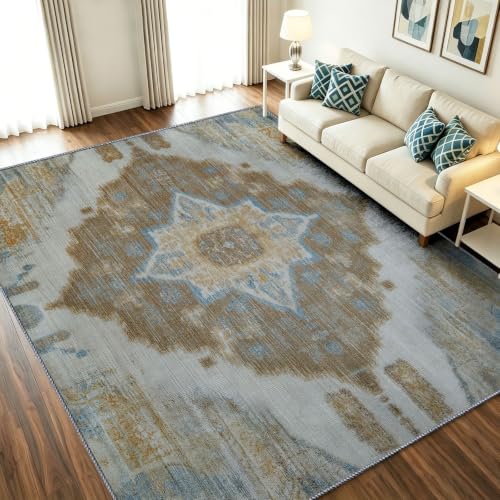 Tapis de cuisine lavable en machine 80x150 antidérapant et à poil court