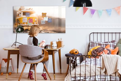 Tableau blanc en verre magnétique effaçable avec aimants néodyme - 4