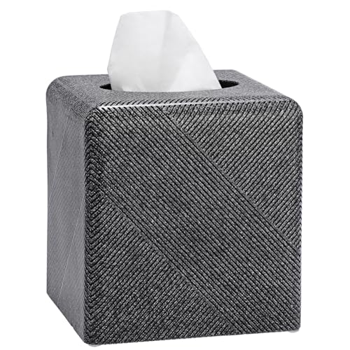 Square Resin Tissue Box Cover, Bathroom Tissue Holder Covers