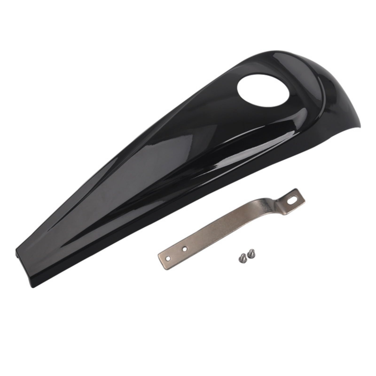 Glanz Schwarz Tank Dash Konsole Pop Up Tankdeckel Abdeckung Fit Für Harley Touring 2008-2023