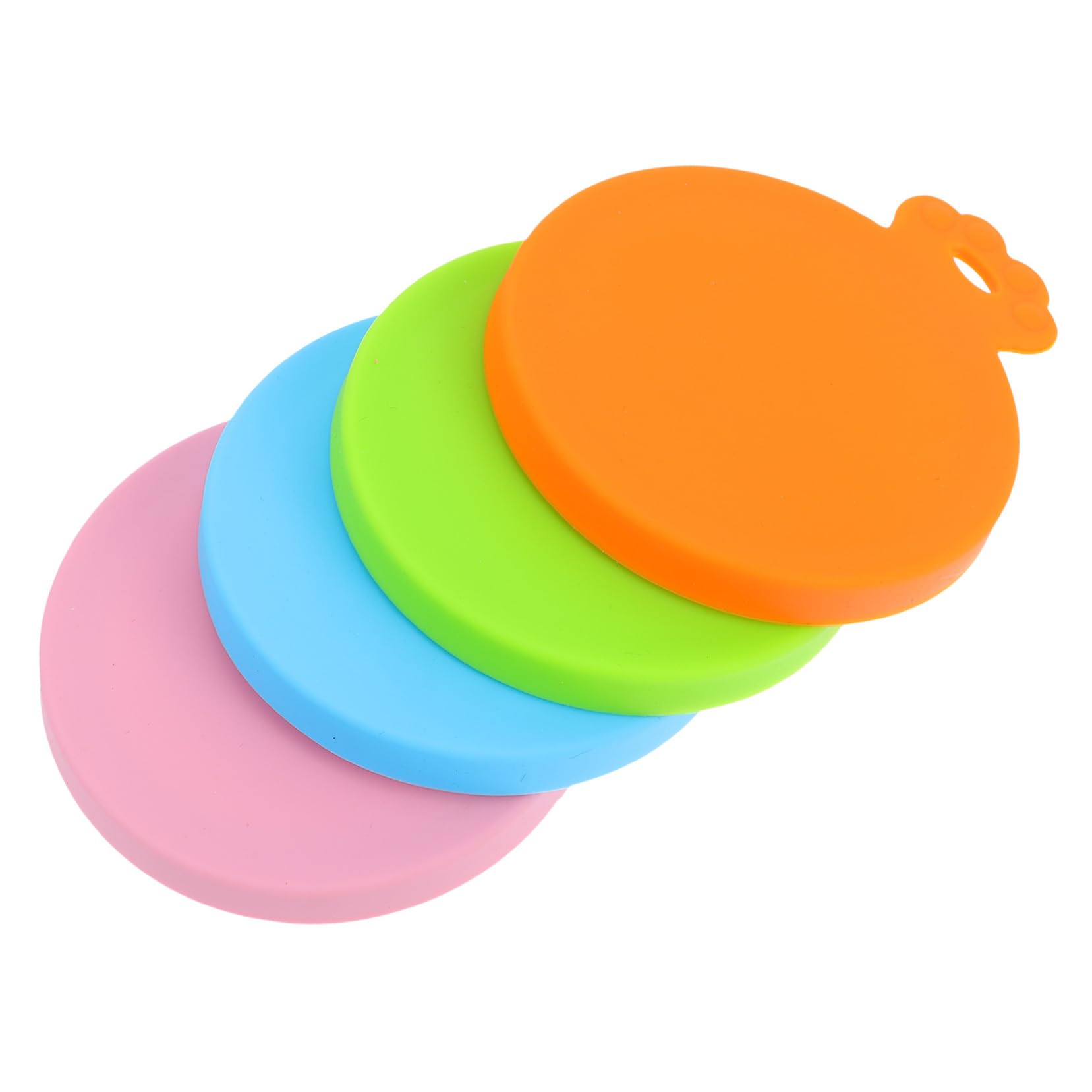 DOITOOL Dog Tin Lids 4pcs Pet Can Lid Cat Meal Cover Lid Cat Can Lid Puppy Can Cover Pet Seal Cover Animal Cover The Lid