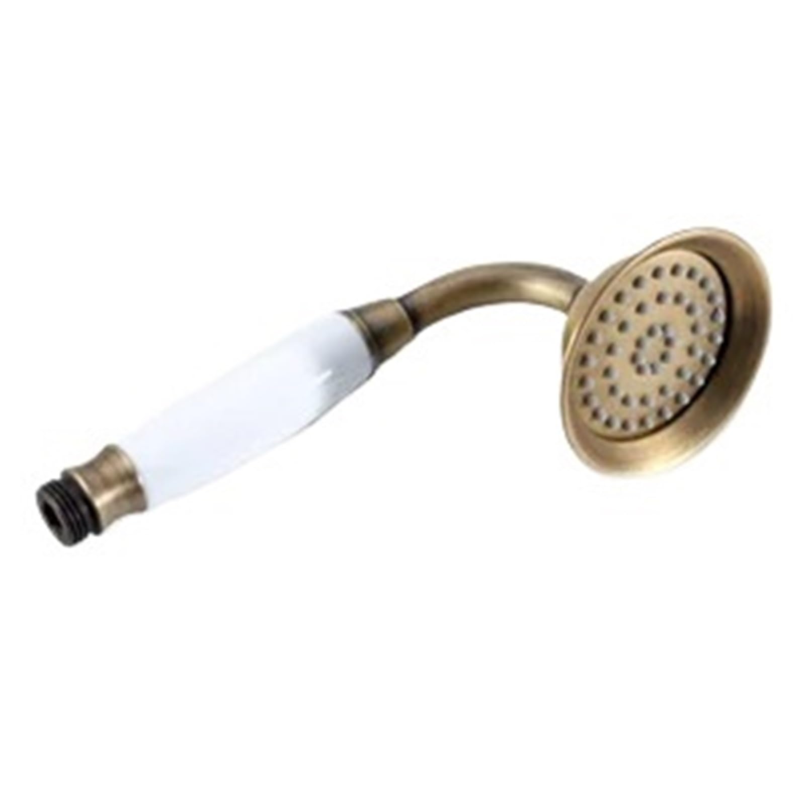 Vintage Shower Head Brass Solid Copper Antique Brass Handheld Shower
