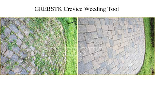 Grebstk Crack Weeder Crevice Weeding Tool Manual Weeder Beech Handle Lawn Yard Gardening Tool #TOP4