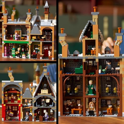 Image of LEGO Harry Potter Hogsmeade Village - Collectors' Edition Model Kit, Gift for Adult Fans 76457