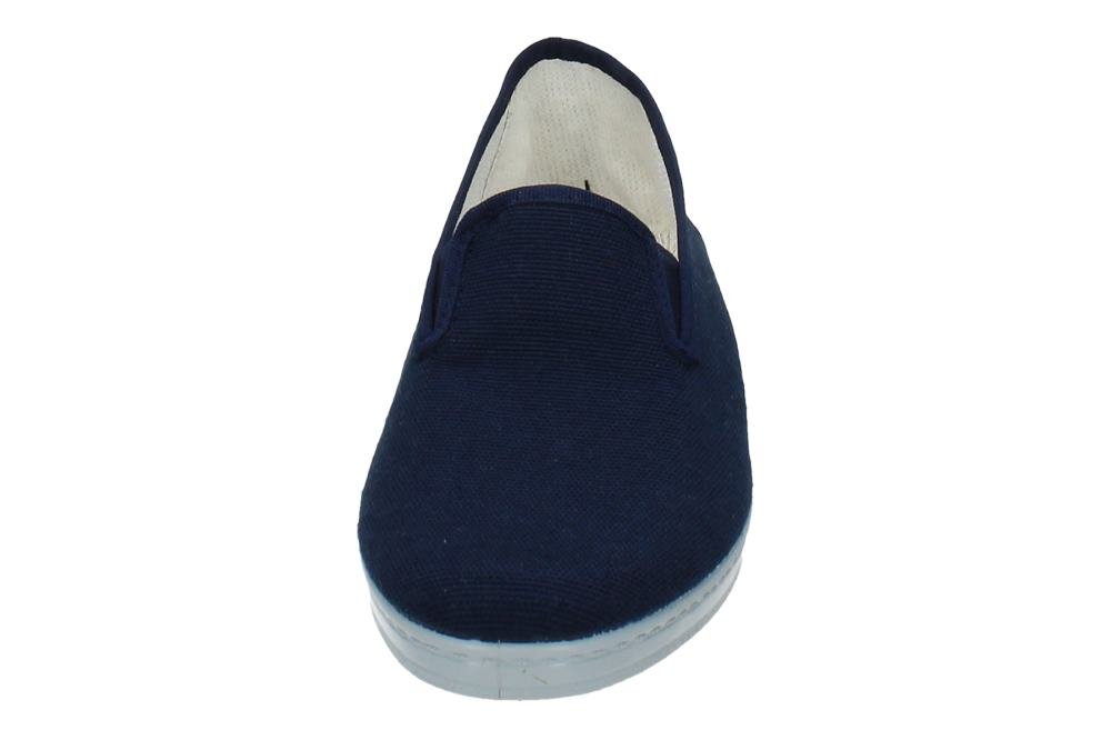 MADE IN SPAIN 300 Zapatilla de Lona Azul para Hombre, Fabricadas en España Hombre Zapatillas