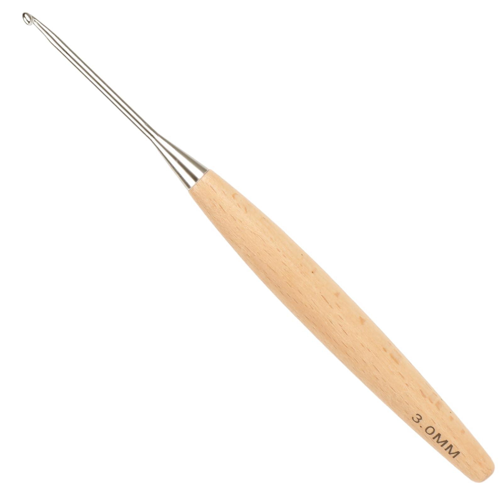 Uncinetto Ergonomico In Legno Di Faggio Mindfulknits - Taglia E 3,5 Mm, Lunghezza 15 Cm, Manico Confortevole, Colori Ombré Terra, Per Rilassarsi - 4
