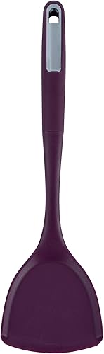 Miniatura 19 de Restaurantware Juego de utensilios de silicona, paquete de 1 juego de herramientas de cocina de mango antideslizante, 6 piezas, resistentes al