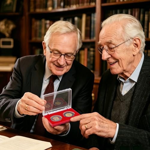 Estuche para Monedas Rectangular de Plástico con 8 Pzas miniatura 5
