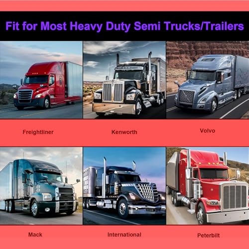 Image of BST BSSP Pair Universal Mud Flaps w /Stainless Steel Plates for Semi-Truck Trailer Truck, 24x24 Splash Guard with Heavy Duty Mud Flap Weights Bottom Chrome for Peterbilt Kenworth Volvo (24in x 24in)