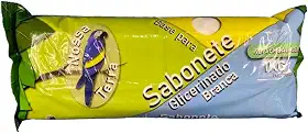 Base Glicerinada Para Sabonete Artesanal Cor Branca 1Kg