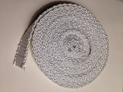 Fiberglass Boiler Tape, Adhesive Backed, 1" Wide x 1/8" Thick x 50ft. Roll
