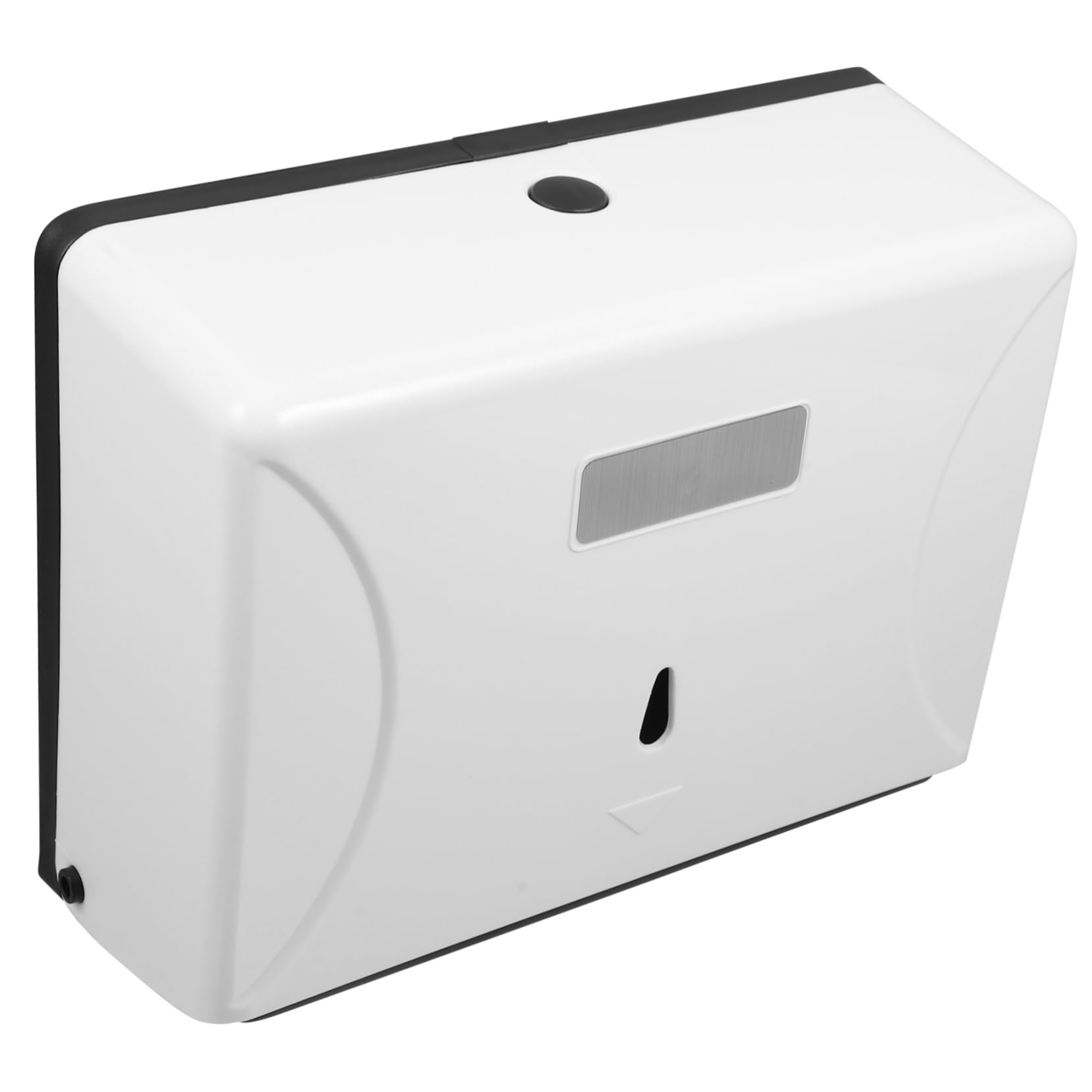 Alipis Wall-Mounted Paper Towel Box Touchless Dispenser for Kitchen Bathroom Hotel Large Capacity Easy to Clean Plastic Holder