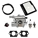 USPEEDA Carburetor for WT-402A WT-402 WT402-1 Echo CS-303T CS-3000 CS-3400 CS-3450 Carb Air Filter 12300139136