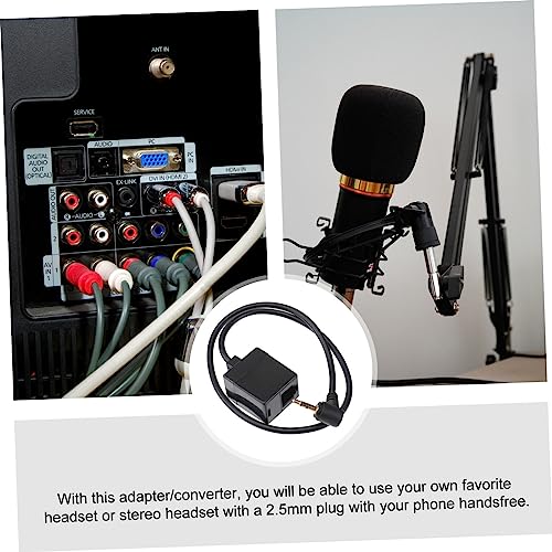 Adaptador de audio estéreo PC con conector resistente a la corrosión HOODANCOS 7