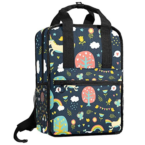 Sac à dos géométrique pour l'école et les sorties des enfants
