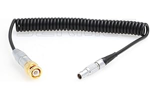 ZAXCOM BNC to 0B 5 Pin SMPTE Time Code Cable for ARRI...