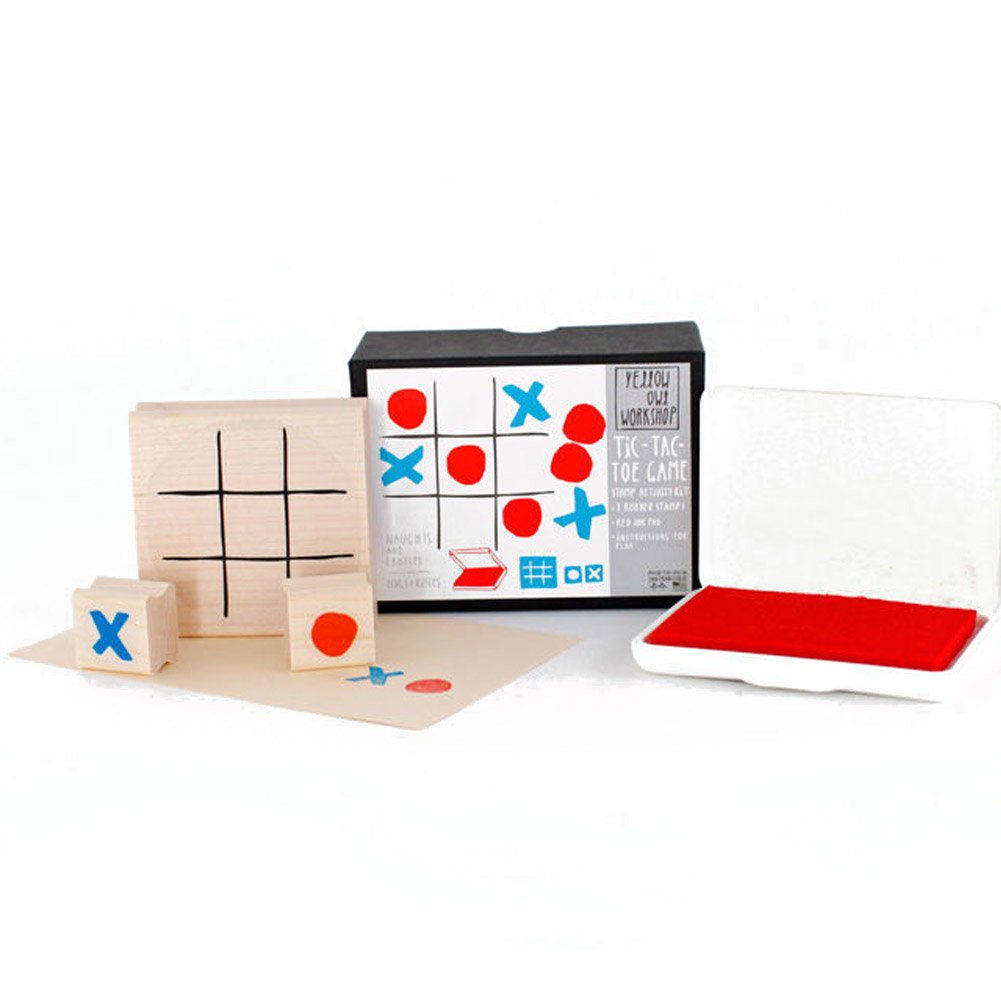 Yellow Owl Workshop Stamp Set - Tic Tac Toe