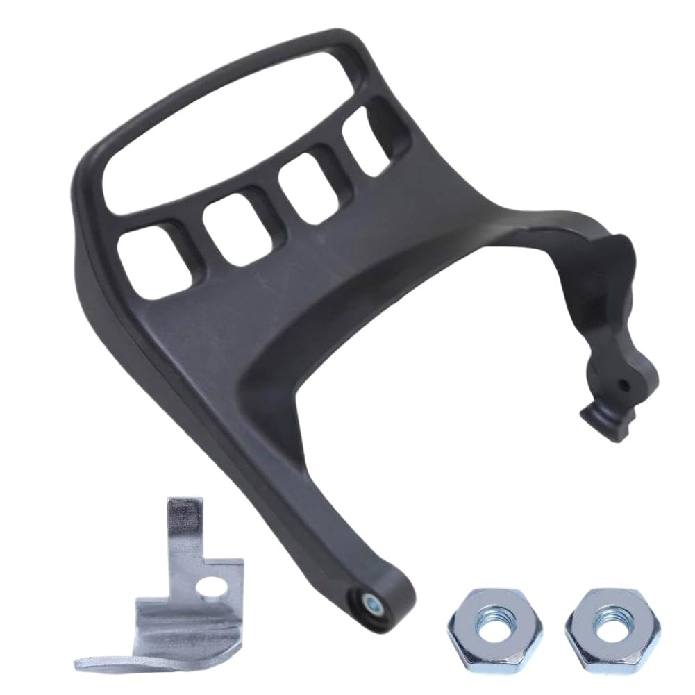 Mango de freno de cadena Compatible con MS311 MS391 MS311C MS391C, protector de mano para motosierra, tuercas de barra 1140 792 9101 C 0000-656-7700