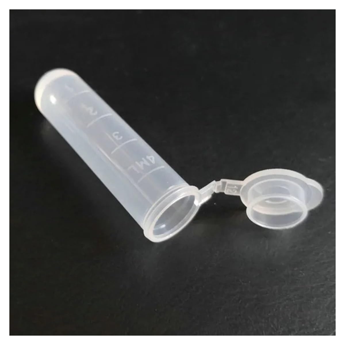 Tubo de centrífuga de laboratorio de plástico de fondo redondo con tapa de junta (2 ml, 5 ml, 7 ml, 10 ml, 15 ml, 100/200/300/500 unidades)(10ml 200pcs)
