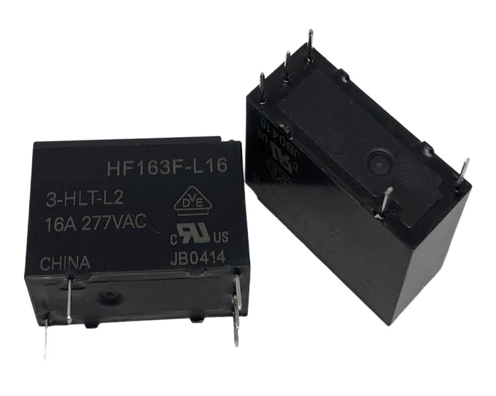Relais de Maintien HF163F-L16 3-HLT-L2 NISZA 5 Broches 1 Pièce
