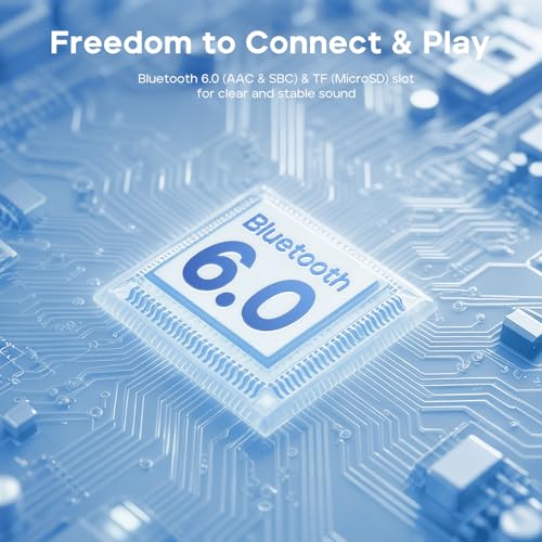 Image of Tribit PocketGo Portable Wireless Bluetooth Speaker with 7W Stereo Sound, IP68 Waterproof Dustproof, 20H Playtime, Custom EQ, BT6.0 & TWS Pairing, Supports TF Card, Ideal for Travel, Outdoor, Gifts