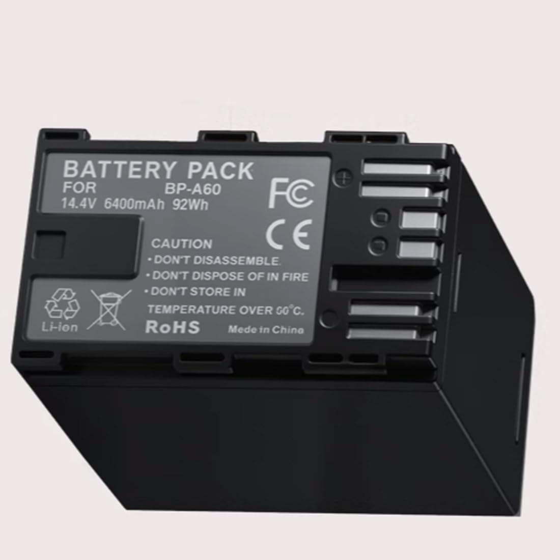Amazon | JULUCA OEM BP-A60【14.4V 6400mAh/92Wh】 カメラ用