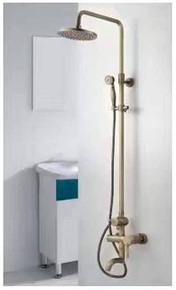 Amazon.co.jp: シャワーヘッドレトロつや消しシャワーセット銅蛇口 Amazon.co.jp: シャワーヘッドレトロつや消しシャワーセット銅蛇口