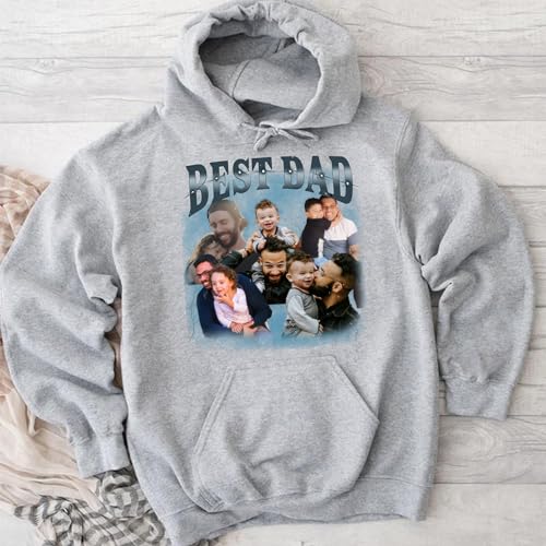 Personalized Photo Gifts for Dad Grandpa Daddy Papa Birthday Gift, New Dad, New Baby, New Dad Father's Day Dad Drawing 2, Medium, Bootleg4