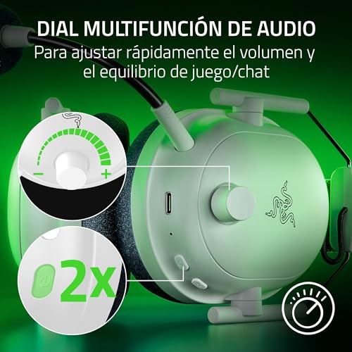 Auriculares Razer Blackshark V2 Pro Xbox inalámbricos con conexión HyperSpeed de 2,4 GHz 4