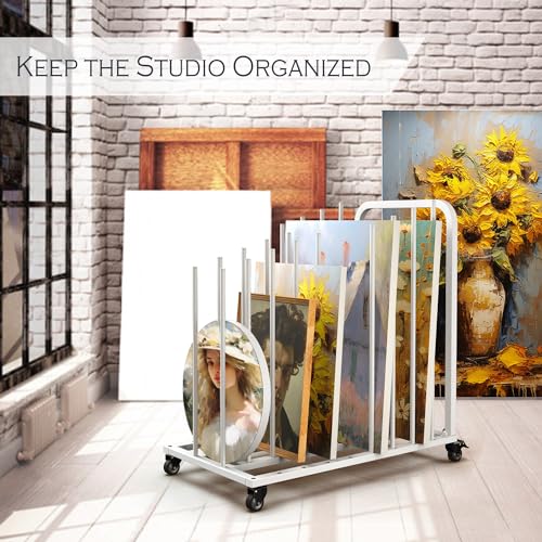 Image of Art Canvas Storage Rack