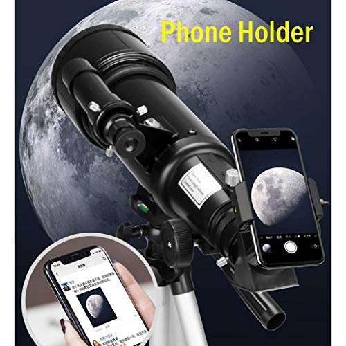 Telescopio Refractor YXCKG 70-400mm con trípode ajustable miniatura 7