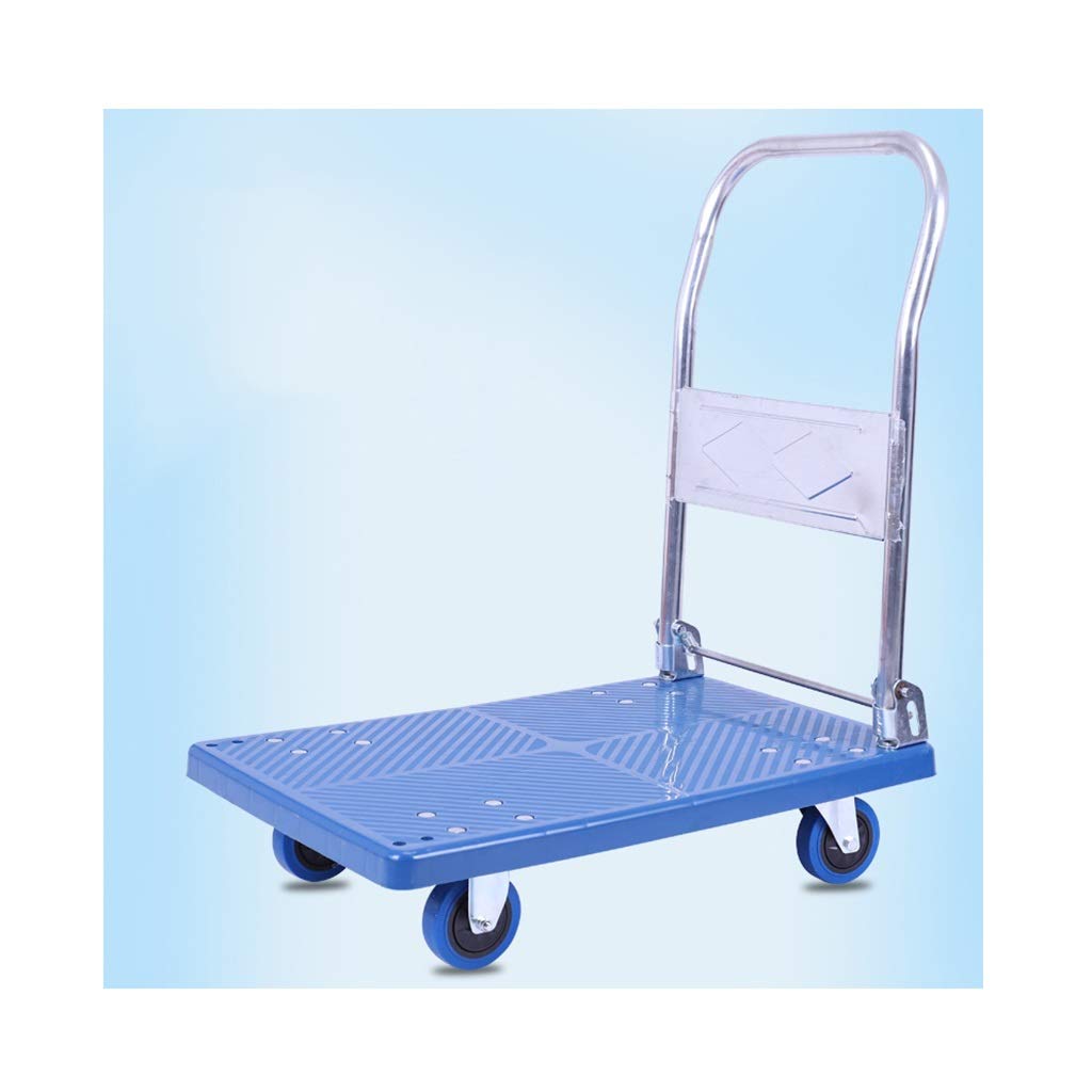 GXYAWPJ Best Choice Products Foldable Rolling Warehouse Platform Dolly Push Cart A variety of styles Non-Slip Surface (Size : B)